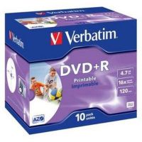 DVD-диск Verbatim DVD-R Printable (43508)