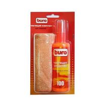 Чистящее средство Buro спрей + микрофибра BU-S/MF