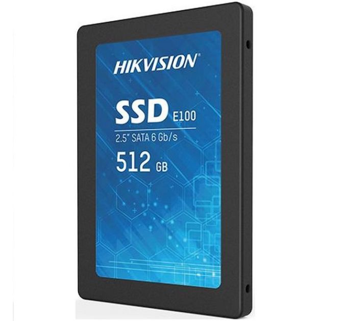 Накопитель SSD 2.5'' HIKVISION HS-SSD-E100/512G E100 512GB SATA 6Gb/s TLC 550/480MB/s IOPS 65K/76K MTBF 2M 7mm