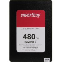 Накопитель SSD 2.5'' SmartBuy SB480GB-RVVL3-25SAT3 Revival 3 480GB SATA-III TLC 3D NAND PS3111 550/460 IOPS 81K MTBF 1.8M 7mm Bulk