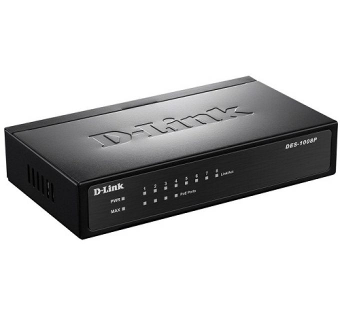 Коммутатор D-Link DES-1008P/C1A