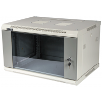 Шкаф TWT Pro, 4U 600x450, стеклянная дверь TWT-CBWPG-4U-6x4-GY