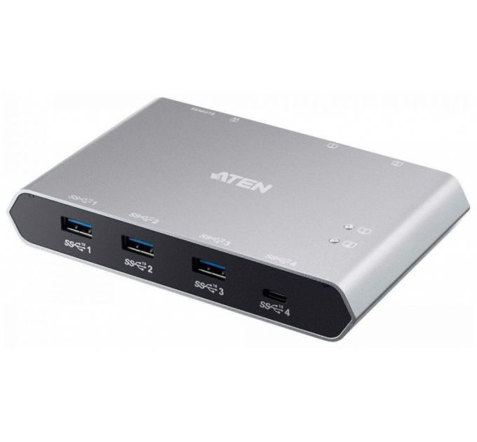 KVM-переключатель ATEN 2-Port USB-C Gen 2 Sharing Switch with Power Pass-through