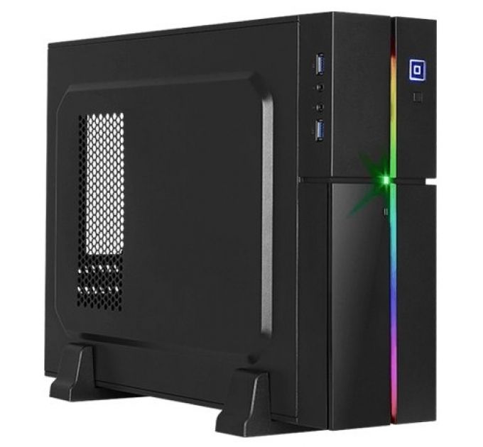 Корпус для компьютера AeroCool Playa Slim Black w/o PSU