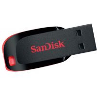Флешка Sandisk CZ50 32Gb Cruzer Blade black / red