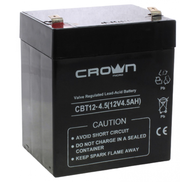 Аккумуляторная батарея CROWN CBT-12-4.5