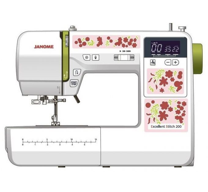 Швейная машина Janome Excellent Stitch 200 white