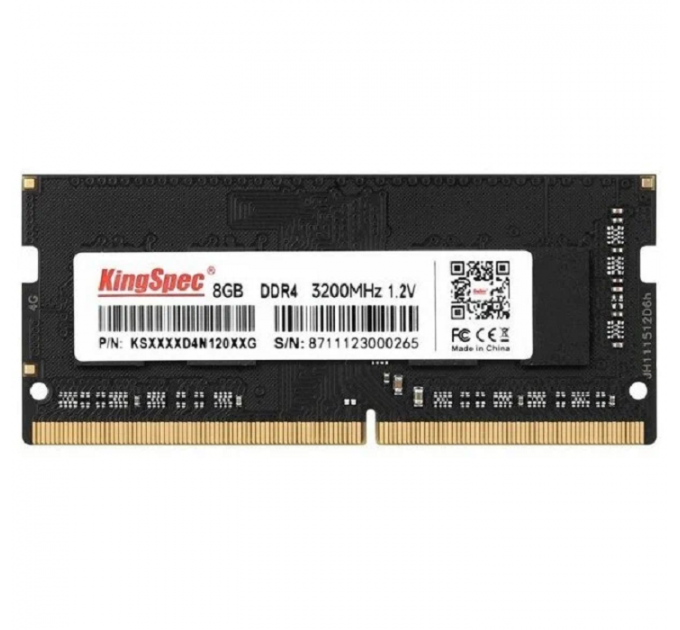 Оперативная память Kingspec DDR4 8Gb 3200MHz KS3200D4N12008G