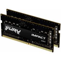 Модуль памяти SODIMM DDR4 64GB (2*32GB) Kingston FURY KF426S16IBK2/64 Impact 2666MHz CL16 1.2V