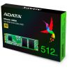 SSD-накопитель ADATA 512GB M.2 2280 SU650 ASU650NS38-512GT-C 3D TLC