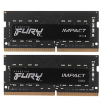 Модуль памяти SODIMM DDR4 16GB (2*8GB) Kingston FURY KF432S20IBK2/16 Impact 3200MHz CL20 1.2V