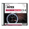 CD-диск Mirex 700 Mb, Maximum, Slim Case (1 шт)