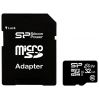 Карта памяти Silicon Power microSDHC 32GB + SD adapter