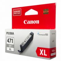 Картридж струйный Canon CLI-471GY XL увеличенной ёмкости, grey