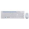 Клавиатура и мышь Wireless Defender Skyline 895 Nano 45895 white, USB, 2000 dpi