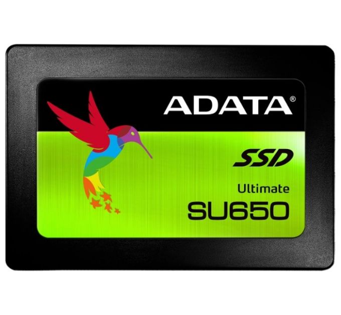 Накопитель SSD 2.5'' ADATA Ultimate SU650 240 Гб, SATA-III, чтение: 520 Мб/сек, запись: 450 Мб/сек