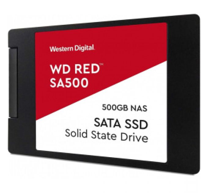 Накопитель SSD 2.5'' Western Digital WDS500G1R0A SATA III 6Gb/s 500GB Red SA500 TLC 560/530Mbs