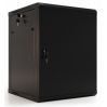 Шкаф коммутационный Hyperline TWB-0966-SR-RAL9004 настенный 19-дюймовый (19"), 9U, 500x600х600мм