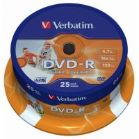 DVD-диск Verbatim DVD+R 4.7 Gb
