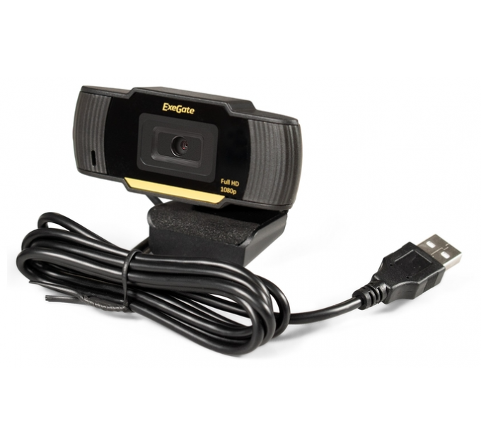 Веб-камера ExeGate GoldenEye C920, black