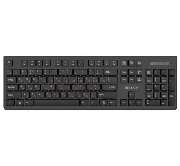 Клавиатура Oklick KW-1820 505M slim black