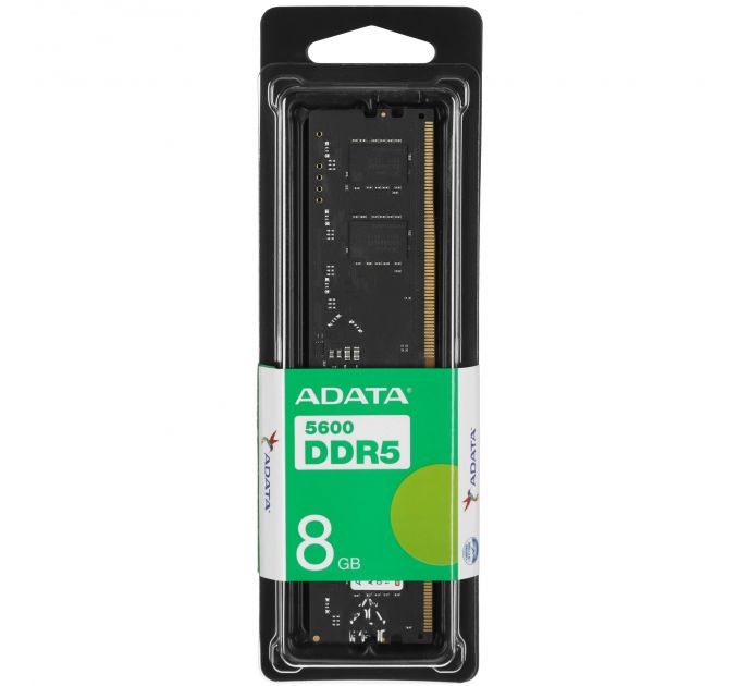 Оперативная память ADATA AD5U56008G-S, DDR5, 8 ГБ, 5600 МГц, CL46, UDIMM