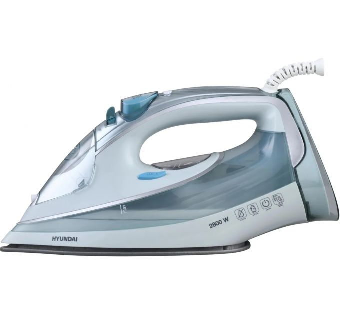Утюг Hyundai H-SI01340 2800Вт голубой/белый