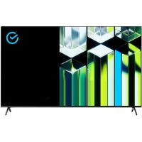 55" Телевизор Sber SDX 55UQ5230T QLED черный 3840x2160, 4K Ultra HD, 60 Гц, Wi-Fi, Smart TV, Салют Т
