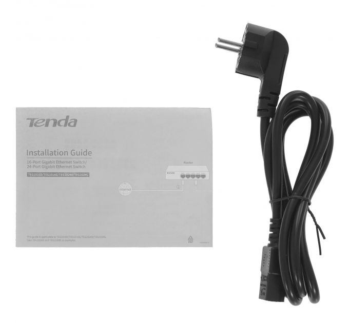 Коммутатор TENDA TEG1016D 16-Port 10/100/1000 Gigabit Switch