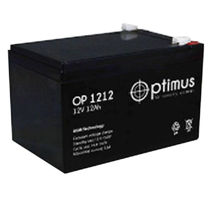 Сменные аккумуляторы АКБ для ИБП Optimus OP 1212 (12 В)
