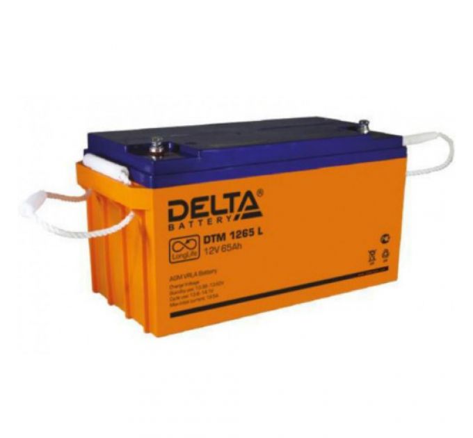 Сменные аккумуляторы АКБ для ИБП Delta Battery DTM 1265 L (12 В)