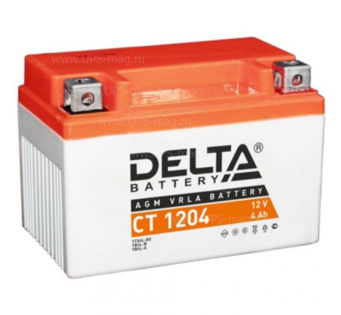 Сменные аккумуляторы АКБ для ИБП Delta Battery CT 1204 (12 В)