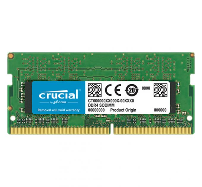 ОЗУ Crucial 8GB DDR4 2666MHz SO-DIMM CT8G4SFS8266 (SO-DIMM, DDR4, 8 Гб, 2666 МГц)
