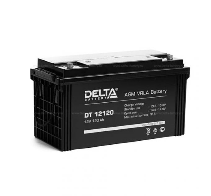 Сменные аккумуляторы АКБ для ИБП Delta Battery Аккумуляторная батарея Delta DT 12120 (12 В)