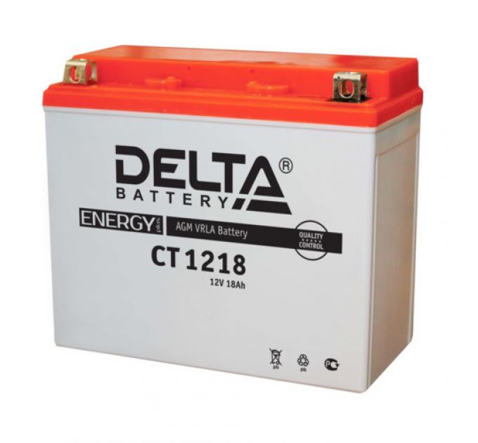 Сменные аккумуляторы АКБ для ИБП Delta Battery СT 1218 CT 1218 (12 В)