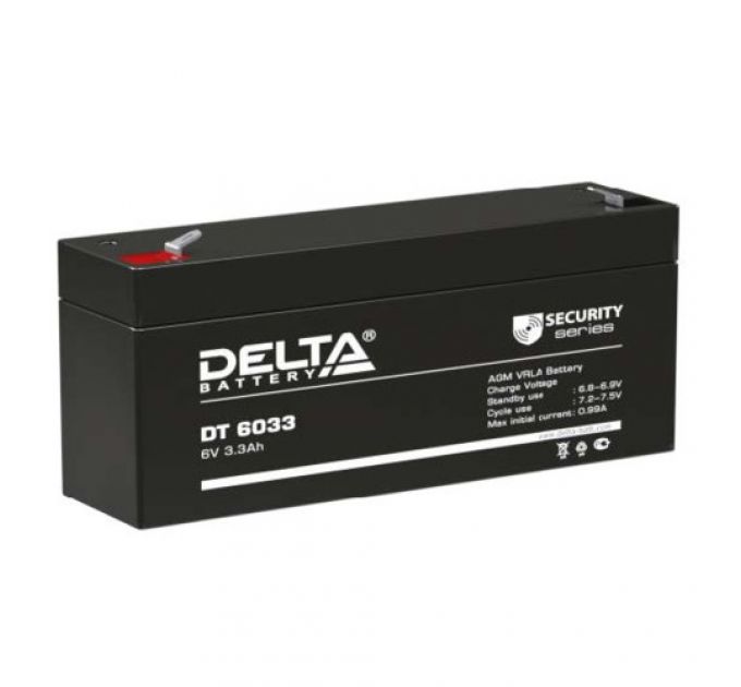 Сменные аккумуляторы АКБ для ИБП Delta Battery DT 6033 (6 В)