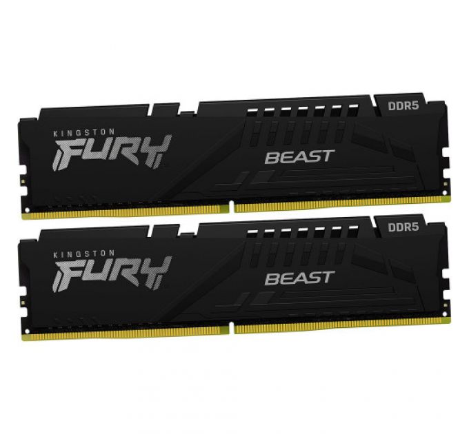 ОЗУ Kingston FURY Beast 16 ГБ KF556C40BBK2-16 (DIMM, DDR5, 16 Гб (2 х 8 Гб), 5600 МГц)