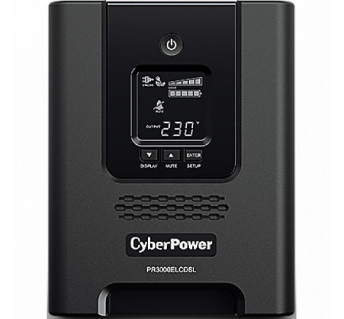 Источник бесперебойного питания CyberPower PR3000ELCDSL (3000 ВА, 2700)
