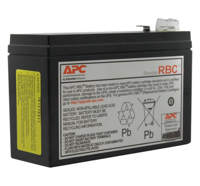 Сменные аккумуляторы АКБ для ИБП APC Сменный аккумуляторный картридж №106 APCRBC106 (12 В)
