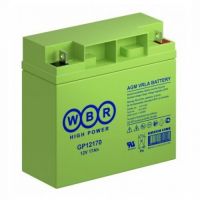 Сменные аккумуляторы АКБ для ИБП WBR Батарея для UPS 12V WBR GP12170 (12 В)