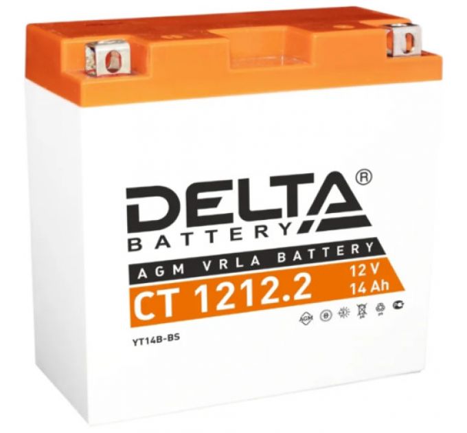 Сменные аккумуляторы АКБ для ИБП Delta Battery CT 1212.2 (12 В)