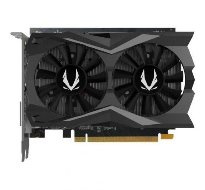 Видеокарта PCI-E Zotac GeForce GTX 1650 AMP Core 4GB GDDR6 128bit 12nm 1410/12000MHz DVI-D/HDMI/DP RTL