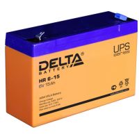 Сменные аккумуляторы АКБ для ИБП Delta Battery HR 6-15 (6 В)