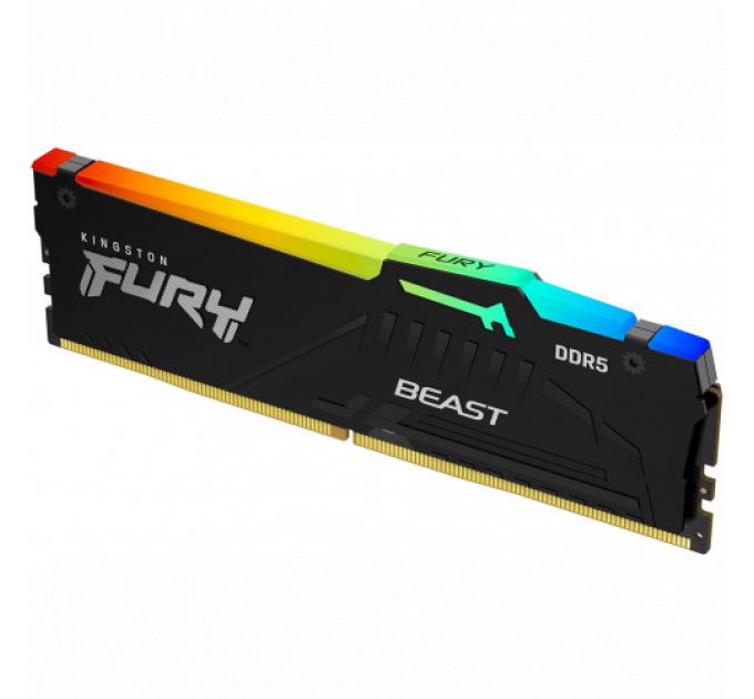 ОЗУ Kingston FURY Beast RGB 32 ГБ KF556C40BBA-32 (DIMM, DDR5, 32 Гб, 5600 МГц)