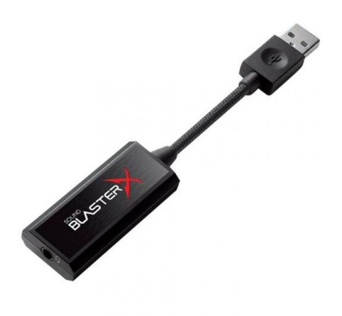 Звуковые карты Creative USB Sound BlasterX G1 70SB171000000