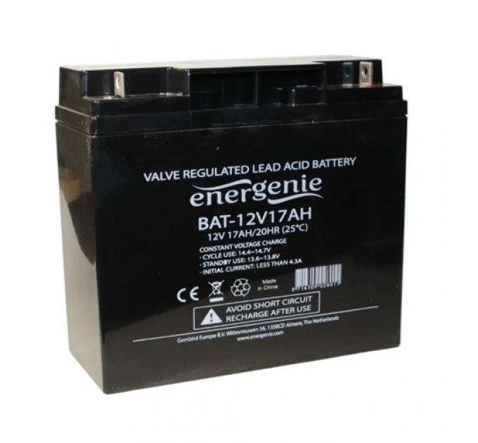 Сменные аккумуляторы АКБ для ИБП Gembird Аккумуляторная батарея BAT-12V17AH/4 (12 В)