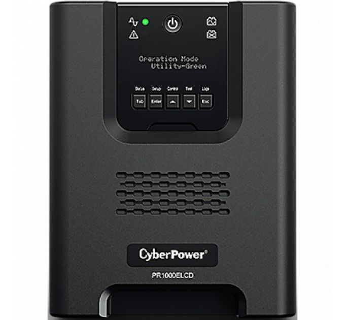 Источник бесперебойного питания CyberPower PR1000ELCD (1000 ВА, 900)