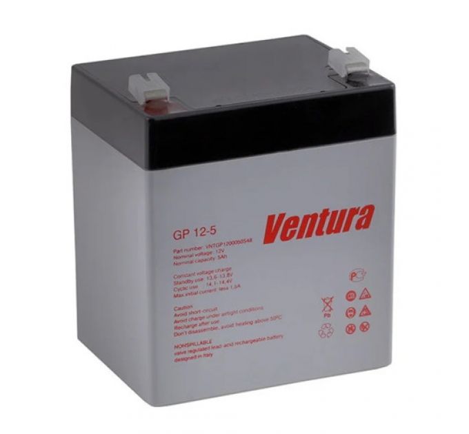 Сменные аккумуляторы АКБ для ИБП GP Аккумуляторная батарея Ventura GP 12-5 (12 В)