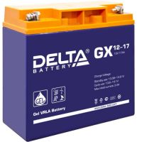 Сменные аккумуляторы АКБ для ИБП Delta Battery GX 12-17 (12 В)