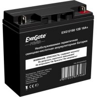 Сменные аккумуляторы АКБ для ИБП ExeGate Аккумуляторная батарея Exegate Power EXG12180 EP234540RUS (12 В)